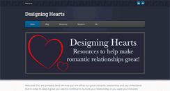 Desktop Screenshot of designinghearts.com